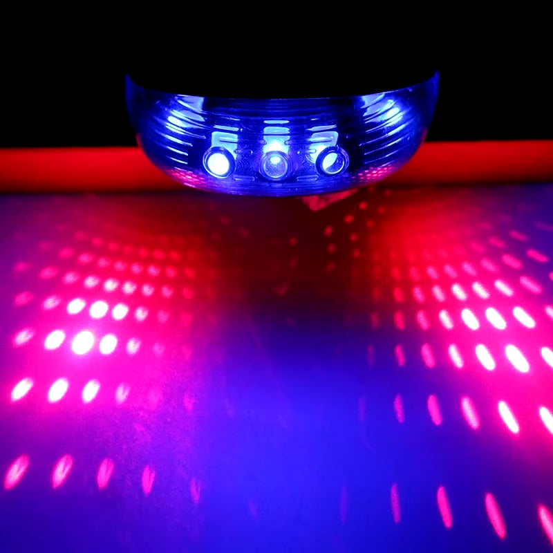 Fietsachterlicht met 5 LED's en 2 lasers – foto 8