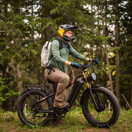 HC26 AWD Full-Suspension Hunting Electric Bike