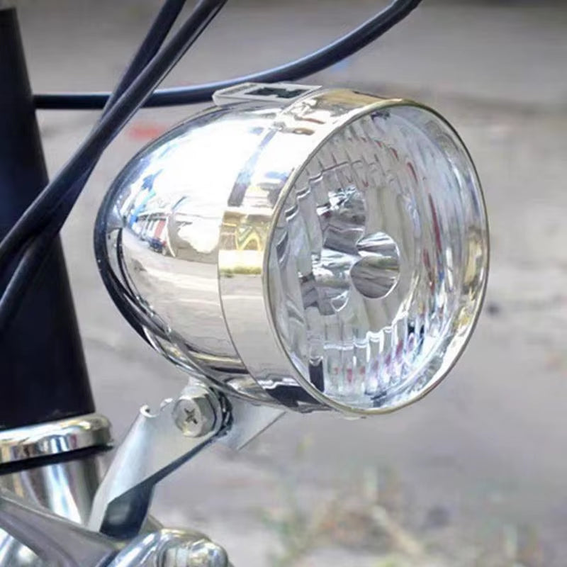 Bikes Front Light 3 Led Bulbs Front Lighting Riding Equipment Rechargeable Bikes Lights for Riding at Night Retro Classic Bikes