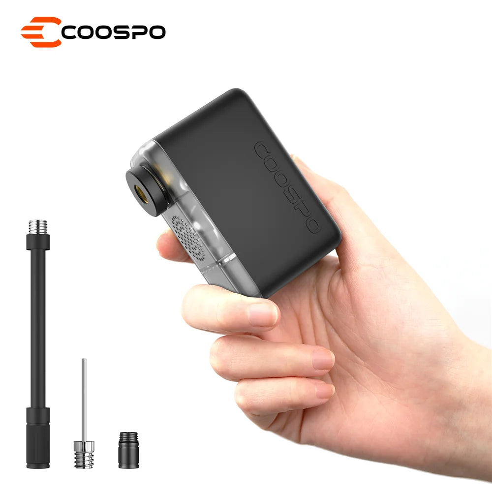 X1 Mini Electric Bike Pump 120PSI 500Mah Portable Rechargeable MTB Bike Air Digital Inflator Schrader Presta Tire Valve
