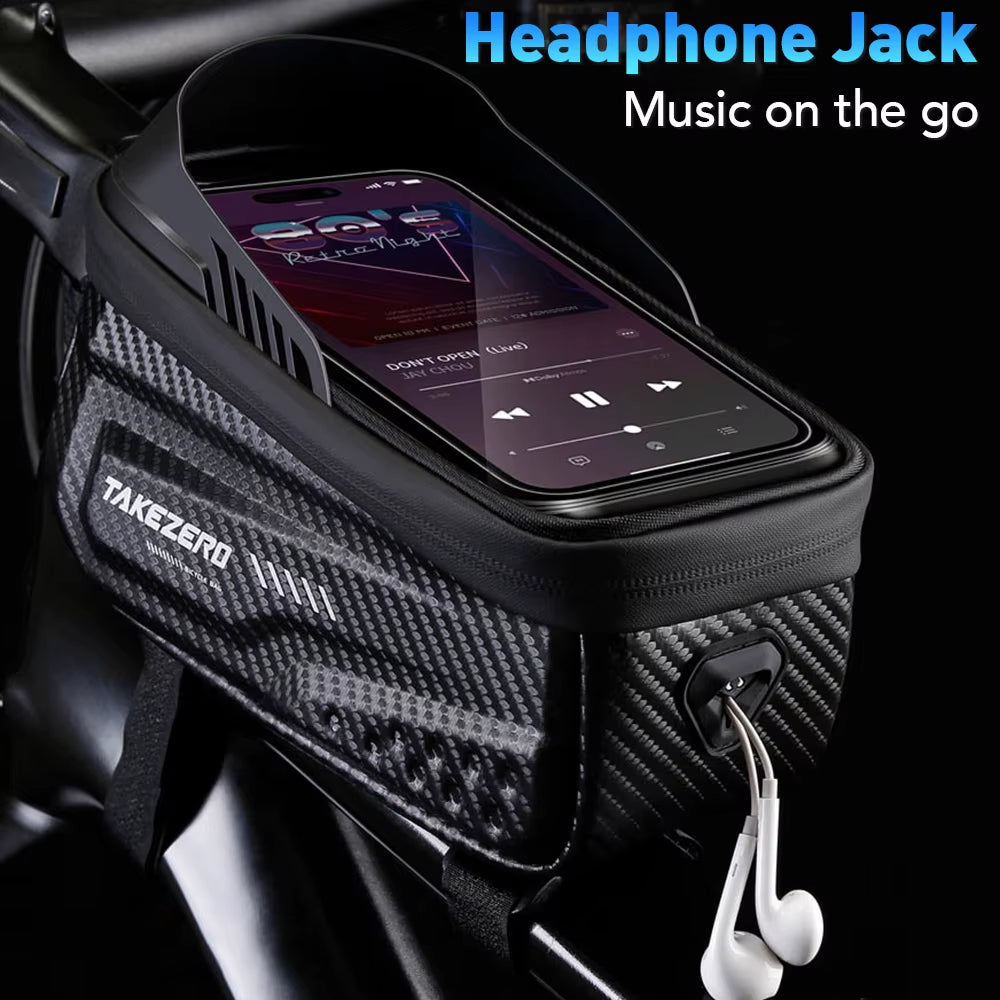 Bicycle Bag Waterproof Touch Screen Cycling Bag Top Front Tube Frame MTB Road Bike Bag Phone Case Bike Accessories