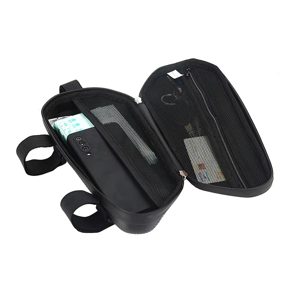Motorcycle Side Bags Waterproof EVA Hard Shell Electric Bike Hanging Bag Mountain Bike Triangle Pouch Bag Motorcycle Saddle Bag