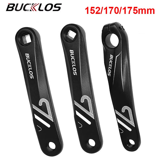 Bike 152/170/175MM Crank Arms Aluminum Alloy Bicycle Crank Durable High Strength Repair Crank for Spinning Electric Bike