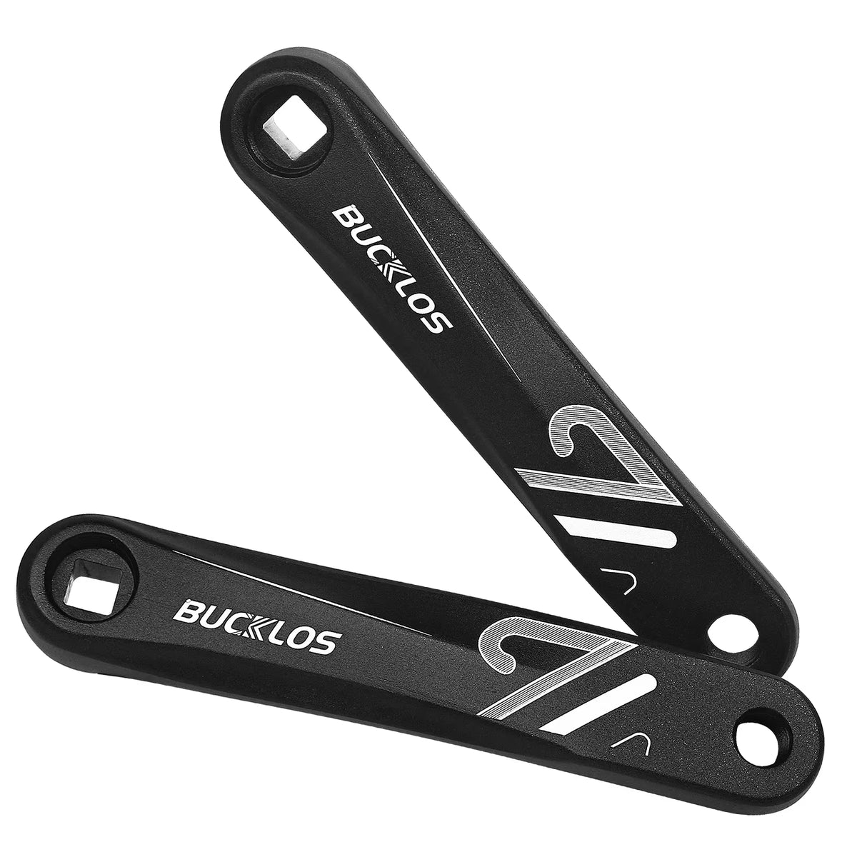 Bike 152/170/175MM Crank Arms Aluminum Alloy Bicycle Crank Durable High Strength Repair Crank for Spinning Electric Bike
