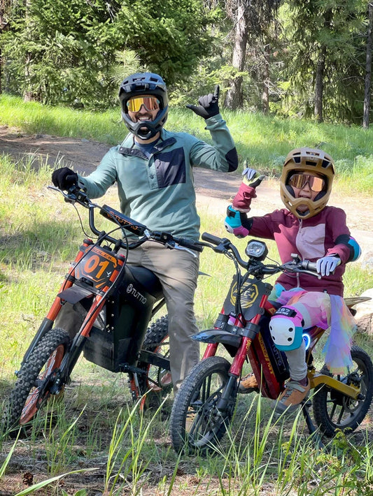 Kids Electric Bike Combo
