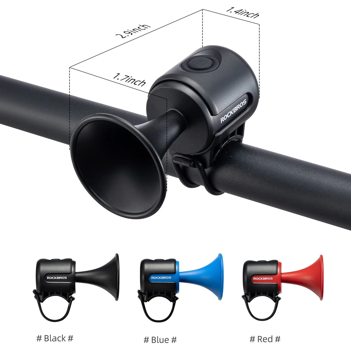 Bike Bell Electric Bike Horn Waterproof 120Db