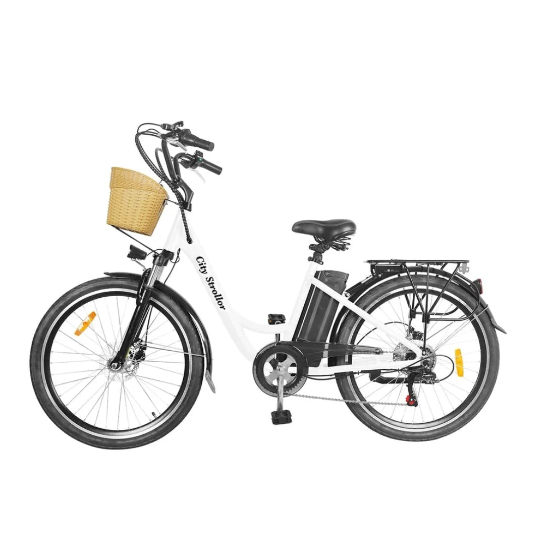 26" City Stroller 36V 250W Step through Electric Bike
