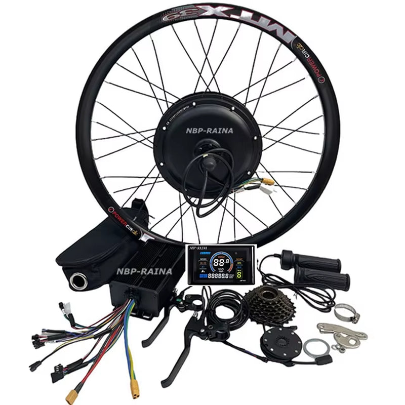 48/52/60/72V2000W 45A Sine Wave Controller UKC1/SW900 Ebike Bike Bicycle Hub Motor 135Mm Part Conversion Kit 26"27.5"29" MTX39
