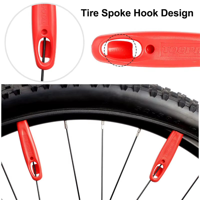 3Pcs High Quality Nylon Bicycle Tire Lever Lightweight Tire Pry Bar Crowbar MTB Bike Wheel Repairing Tool Tire Opener Remover