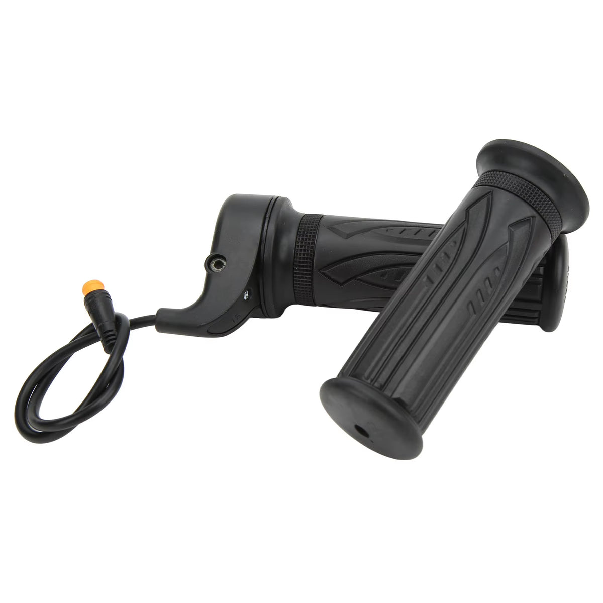 Electric Bike Throttle with 3 Pin Waterproof Connector 20X Scooter Speed Throttle Handle 12V to 72V for 22.2Mm Handlebar