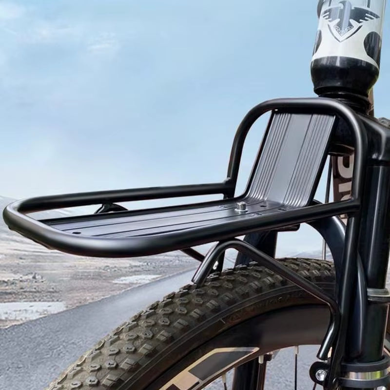 Cycle Front Luggage Racks, Stable Fixing Bracket for Mountain Bikes and Road Bikes