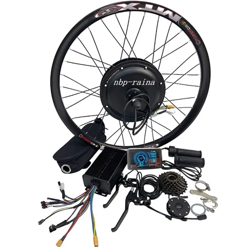 48/52/60/72V2000W 45A Sine Wave Controller UKC1/SW900 Ebike Bike Bicycle Hub Motor 135Mm Part Conversion Kit 26"27.5"29" MTX39