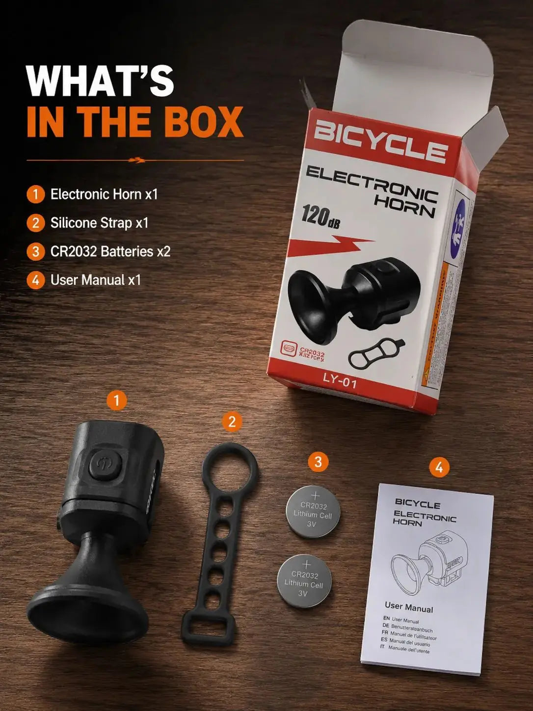 Elektronische fietshoorn – foto 6
