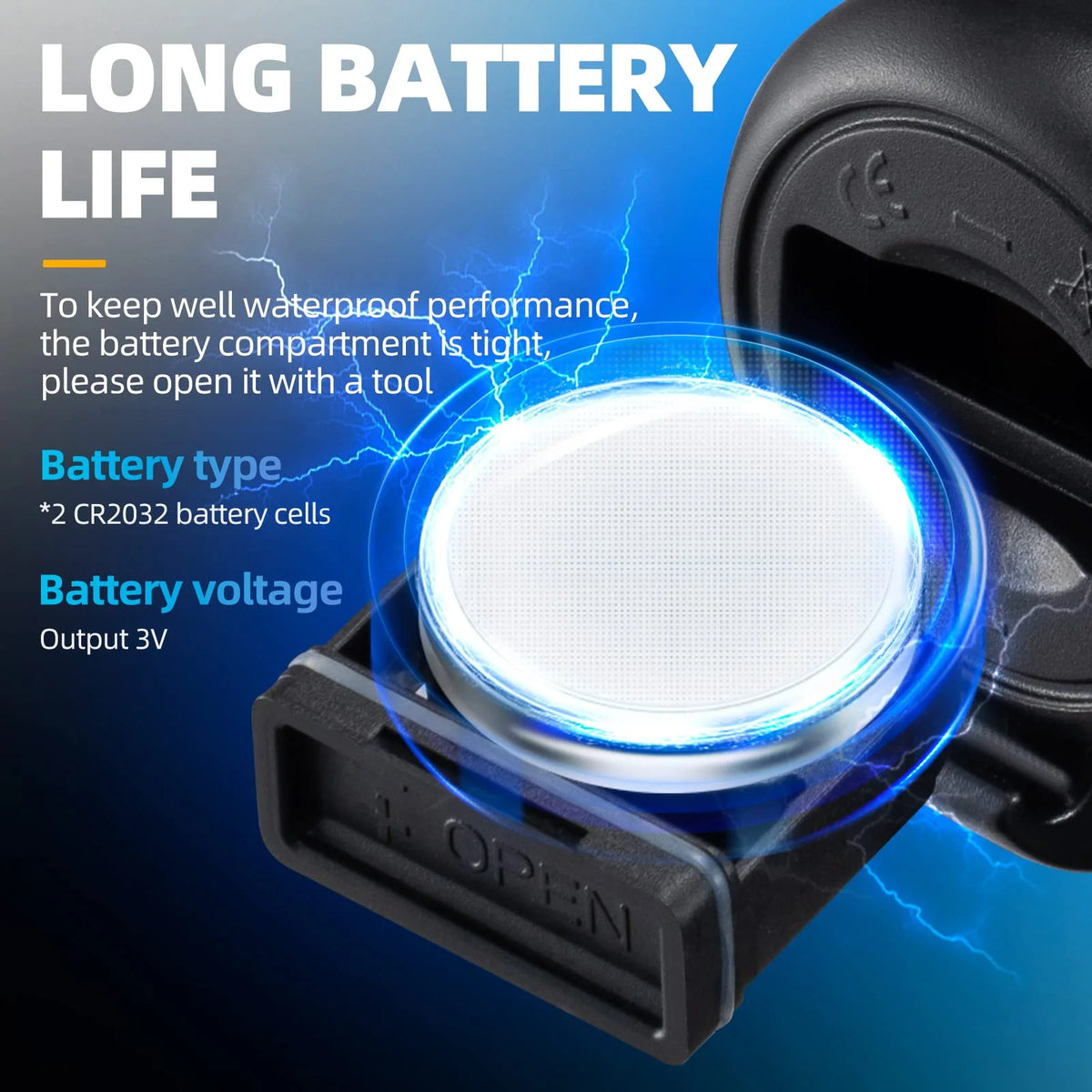 Bike Bell Electric Bike Horn Waterproof 120Db