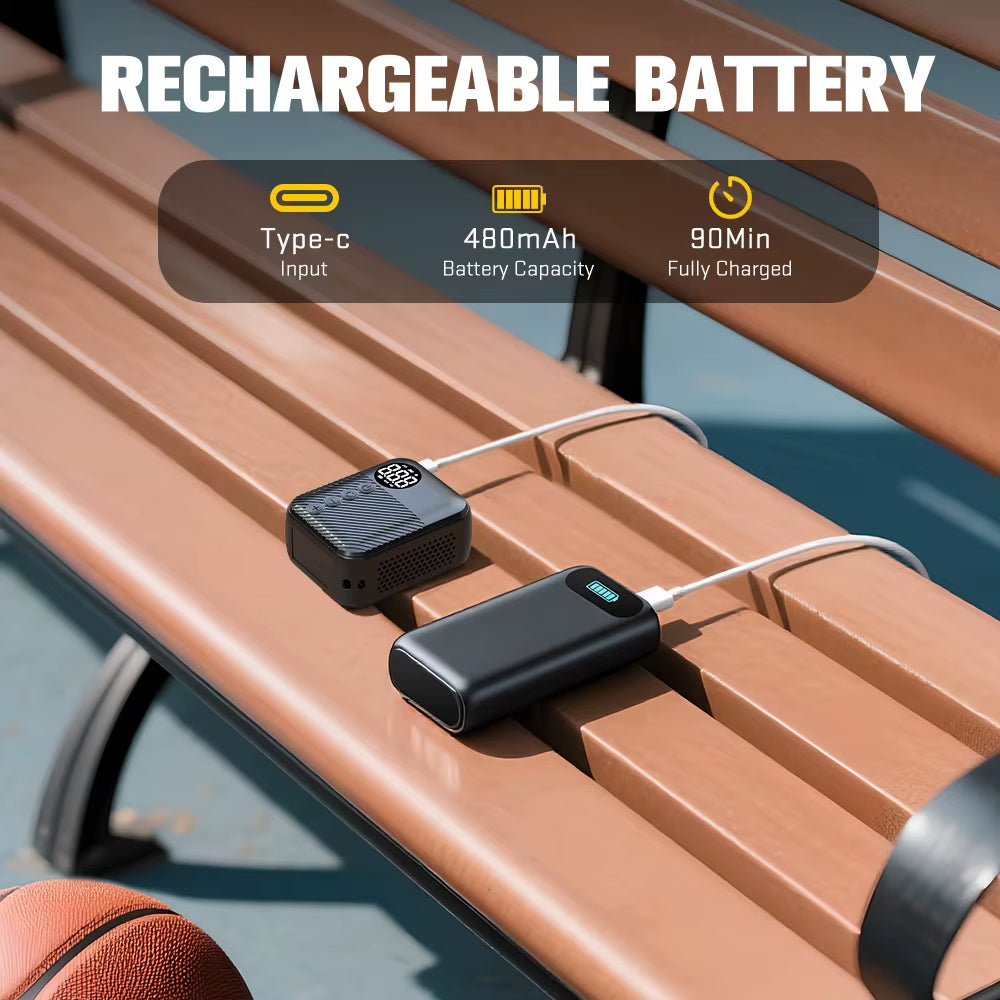 Car Exquisite Portable Mini Inflatable Treasure Suitable for Mountain Road Bicycle Motorcycle Car Inflator