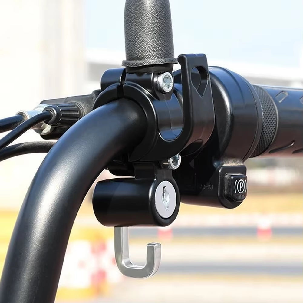 Anti-Theft Lock Electric Bottle Car Safety Helmet Motorcycle Cap Fixed Hook Lock Adjustable Aluminum Alloy Headgear
