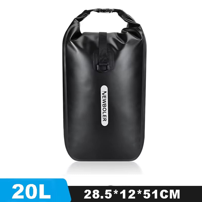 100%Waterproofbike Bag 20L Travel Cycling Bag Basket Bicycle Rear Rack Tail Seat Trunk Bag Bicycle Bag Panniers