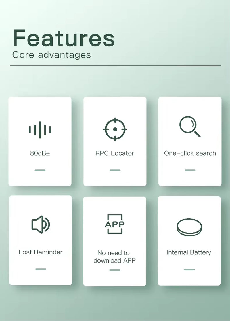 Bluetooth GPS Tracker for Air Tag Replacement for Apple Find My to Locate Bag Bottle Card Wallet Bike Keys Finder MFI Smart Itag