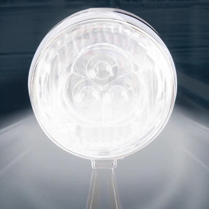 Bikes Front Light 3 Led Bulbs Front Lighting Riding Equipment Rechargeable Bikes Lights for Riding at Night Retro Classic Bikes