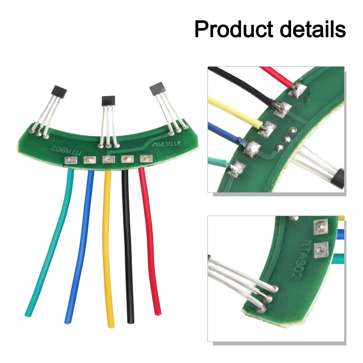 120° Hall Sensor 3Wheel Motor Sensor Electric Bike Electric Scooter High Quality Replace Electric Bike Part Good Compatibility