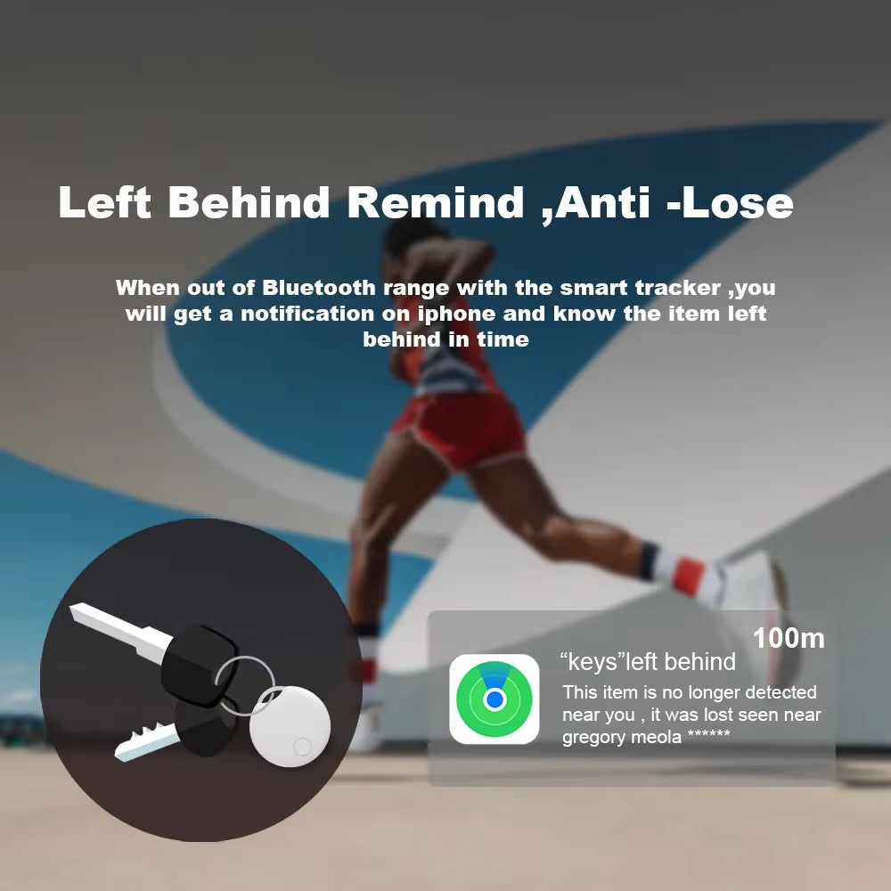 Bluetooth GPS Tracker for Air Tag Replacement for Apple Find My to Locate Bag Bottle Card Wallet Bike Keys Finder MFI Smart Itag