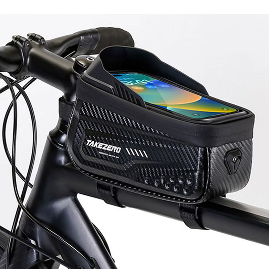 Bicycle Bag Waterproof Touch Screen Cycling Bag Top Front Tube Frame MTB Road Bike Bag Phone Case Bike Accessories