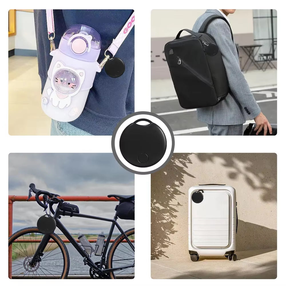 Bluetooth GPS Tracker for Air Tag Replacement for Apple Find My to Locate Bag Bottle Card Wallet Bike Keys Finder MFI Smart Itag