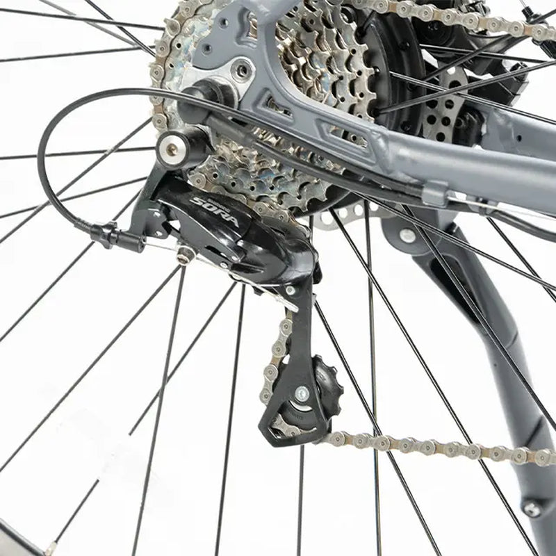 Ceres Egravel 700C Alloy Ebike with Durable Frame & Reliable Components - 9-Speed, 36V 250W Motor, 55+ Miles Range, ISO 4210/EN 15194/UL 2849 Certified
