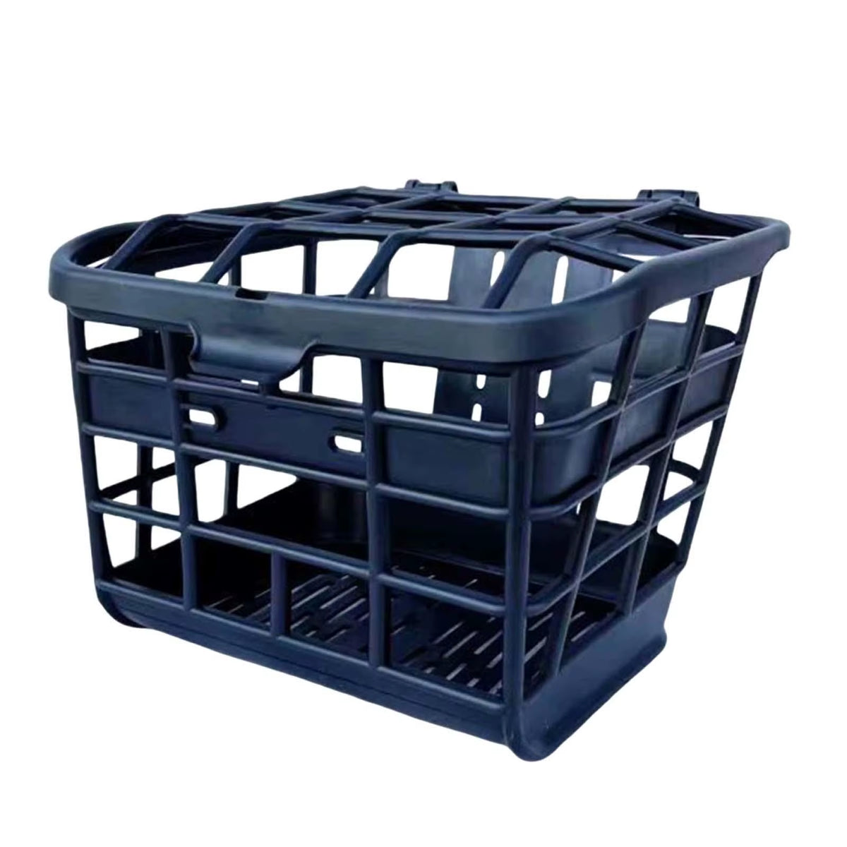 Bike Front Basket Easy Installation with Lid Dogs Carrier Bicycle Storage Basket for Outdoor Mountain Bike Sports Cycling Travel
