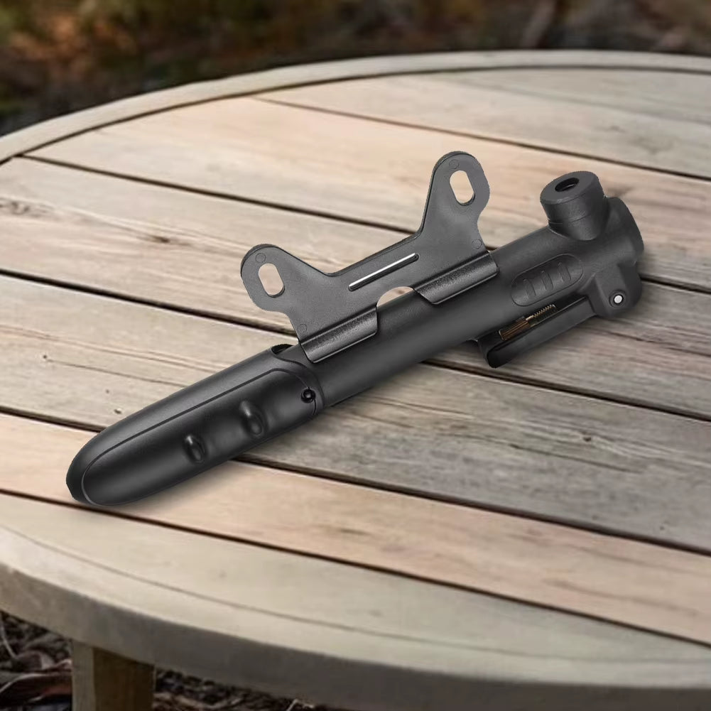 100PSI Hand Tire Air Inflator Non-Slip Grip Portable Bicycle Pump with Bracket Lightweight Tire Inflator for MTB Road Bike