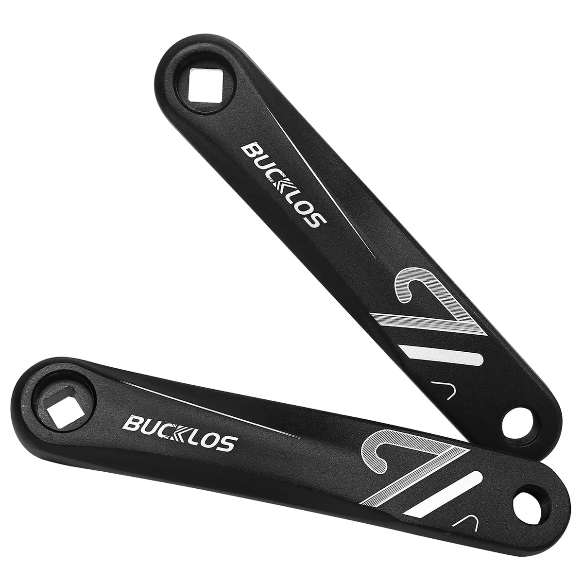 Bike 152/170/175MM Crank Arms Aluminum Alloy Bicycle Crank Durable High Strength Repair Crank for Spinning Electric Bike
