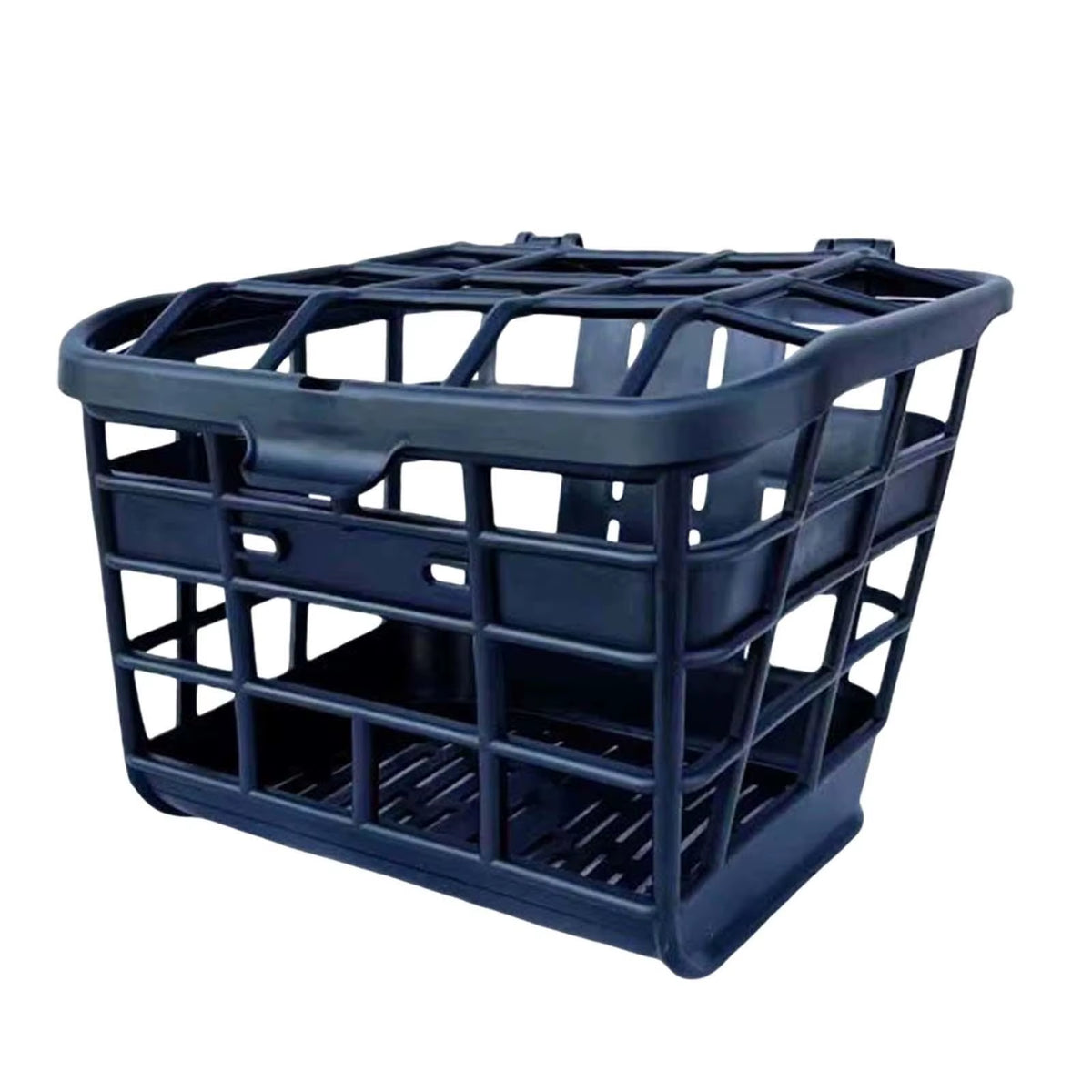 Bike Front Basket Easy Installation with Lid Dogs Carrier Bicycle Storage Basket for Outdoor Mountain Bike Sports Cycling Travel